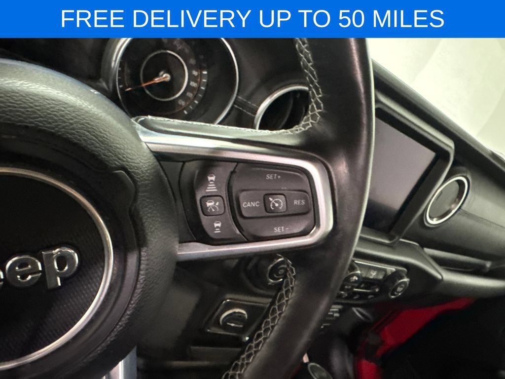 Used 2021 Jeep Wrangler Unlimited Sahara w/ Uconnect 4C Nav & Sound Group AWD/4WD image 7