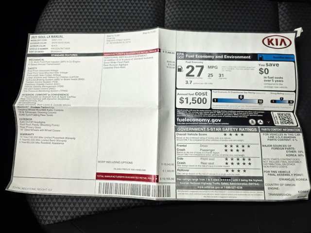 Used 2021 Kia Soul LX FWD image 37