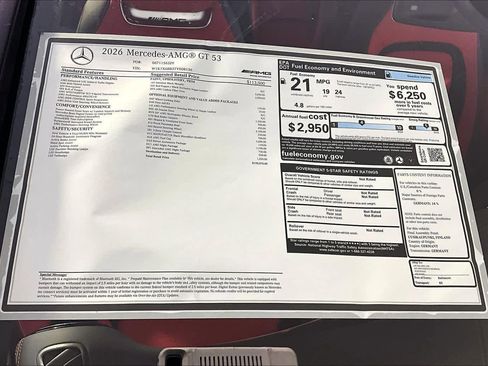 New 2026 Mercedes-Benz AMG GT 53 image 18