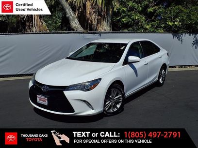 Certified 2017 Toyota Camry SE
