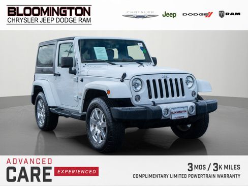 Used 2015 Jeep Wrangler Sahara image 1