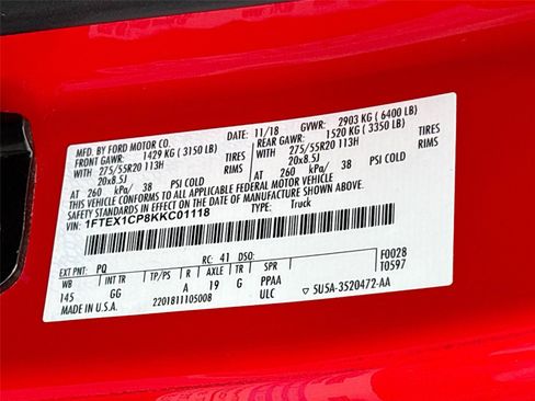 Used 2019 Ford F150 XL w/ Equipment Group 101A Mid RWD image 29