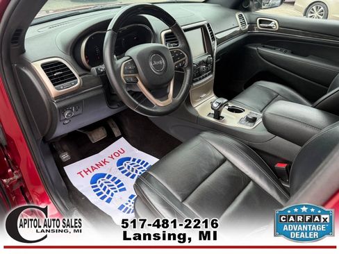 Used 2015 Jeep Grand Cherokee Overland w/ Advanced Technology Group AWD/4WD image 10