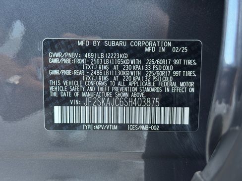 Used 2025 Subaru Forester Wilderness image 46