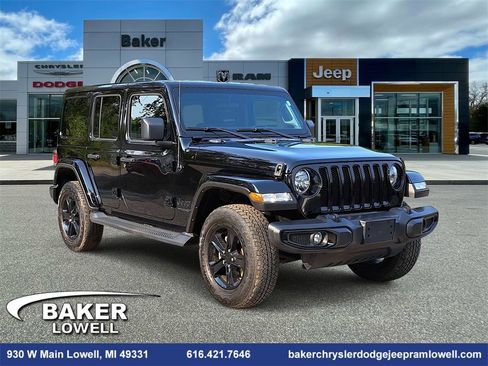 Used 2021 Jeep Wrangler Unlimited Sahara image 1