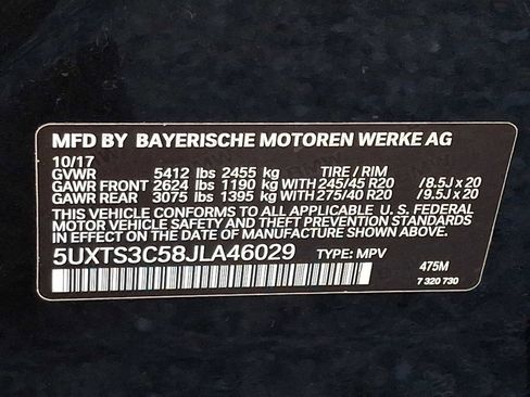 Used 2018 BMW X3 M40i AWD/4WD image 28