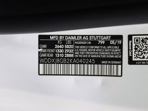 Used 2019 Mercedes-Benz S 560 4MATIC Coupe image 50