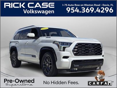 Used 2025 Toyota Sequoia 4WD