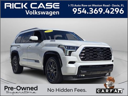 Used 2025 Toyota Sequoia 4WD image 1