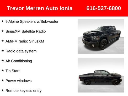 Used 2019 RAM 1500 Classic SLT w/ Black Appearance Group image 19