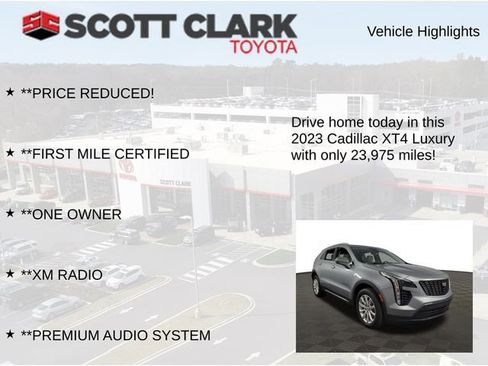 Used 2023 Cadillac XT4 Luxury w/ Cold Weather Package image 8