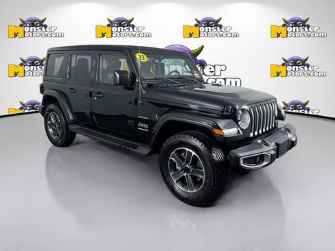 Used 2023 Jeep Wrangler Sahara w/ LED Lighting Group image 3