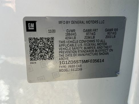 Used 2021 Chevrolet Malibu LT image 17