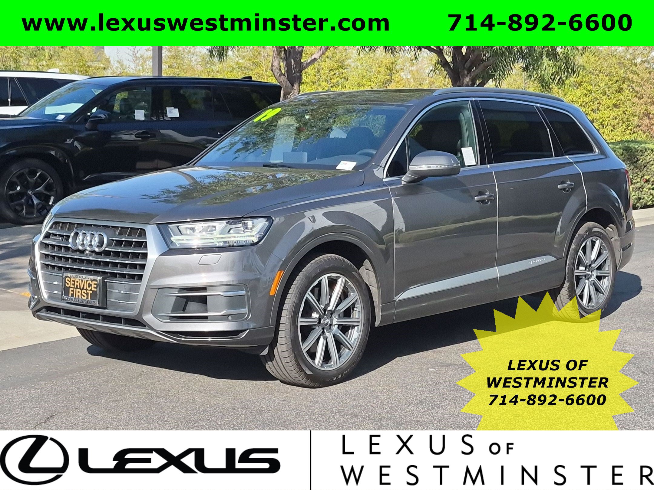 Used 2019 Audi Q7 3.0T Premium Plus w/ Premium Plus Package AWD/4WD image 1