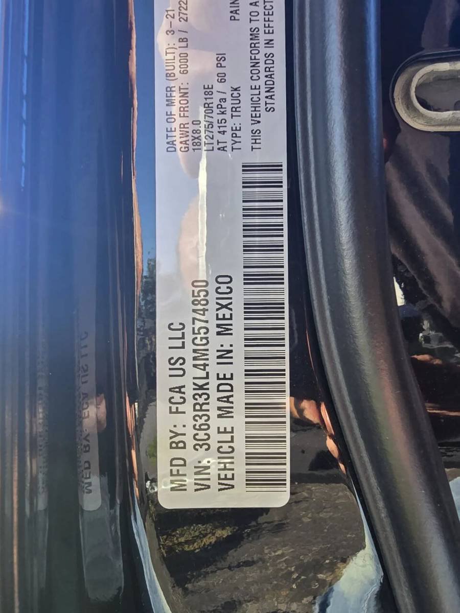 Used 2021 RAM 3500 Limited AWD/4WD image 30