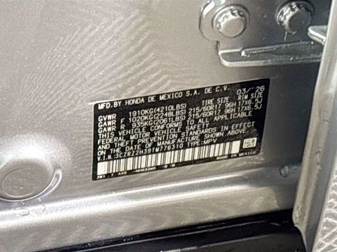 New 2026 Honda HR-V LX image 24