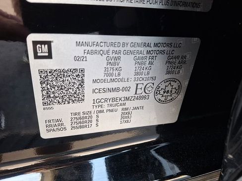 Used 2021 Chevrolet Silverado 1500 Custom AWD/4WD image 27