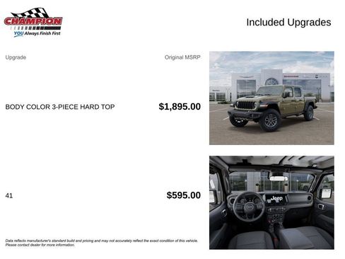 New 2026 Jeep Gladiator Mojave AWD/4WD image 6
