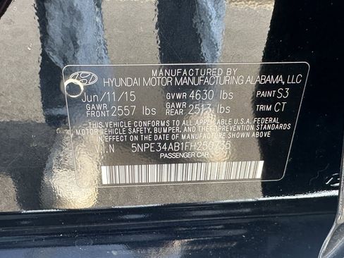 Used 2015 Hyundai Sonata Limited 2.0T image 36