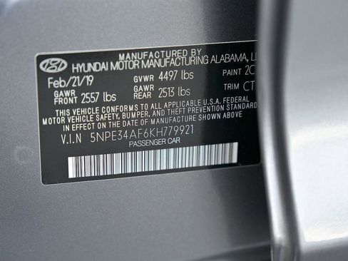 Used 2019 Hyundai Sonata Sport w/ Winter Weather Package image 32