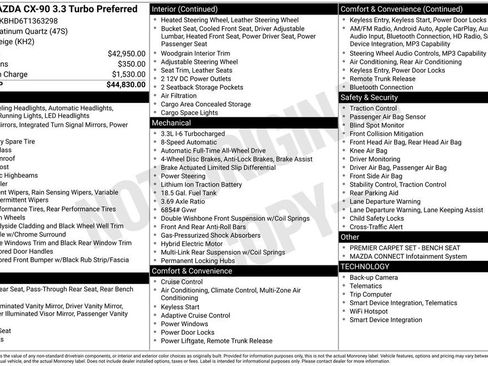 New 2026 MAZDA CX-90 3.3 Turbo w/ Preferred Package image 3