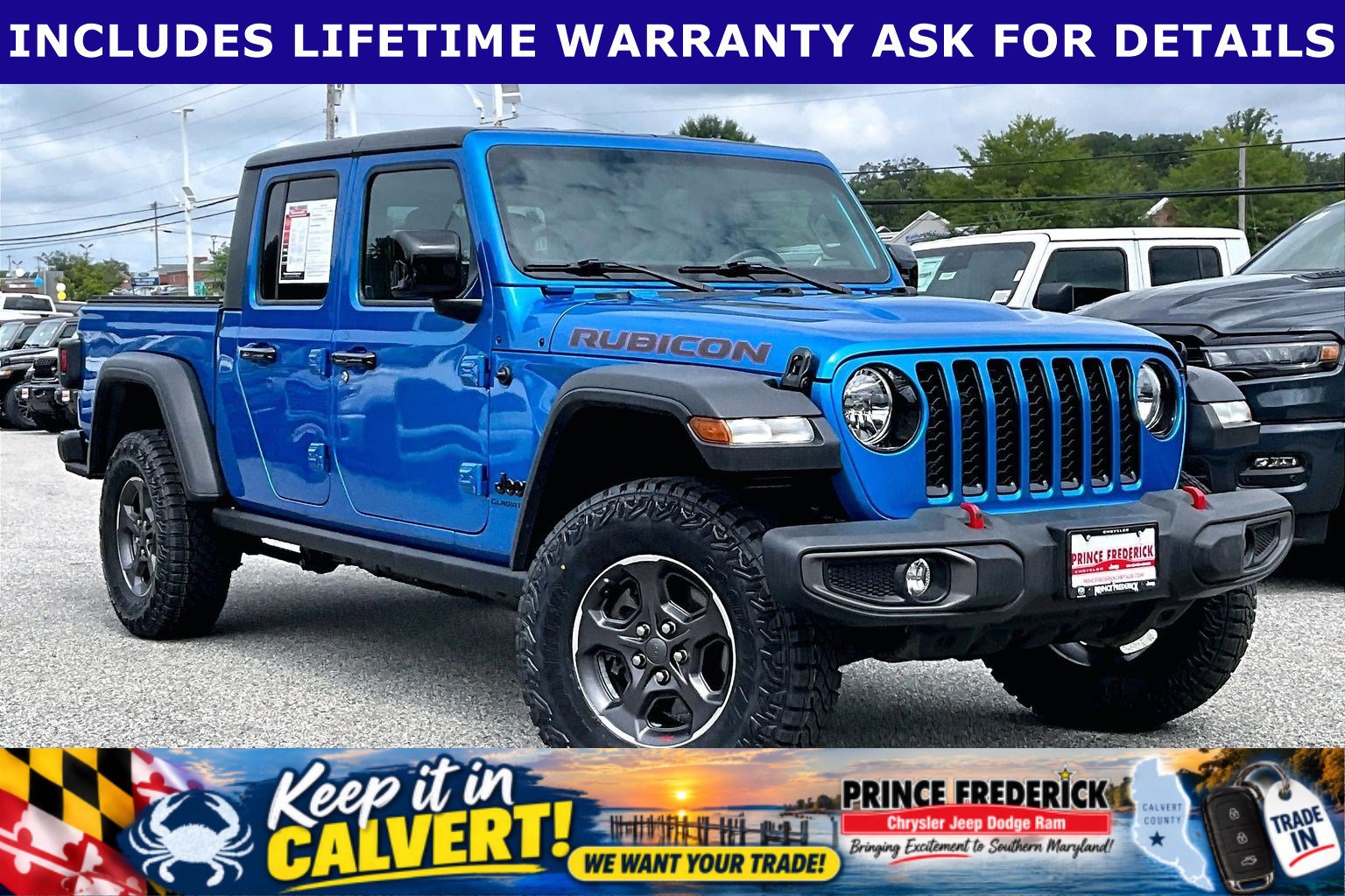 Used 2020 Jeep Gladiator Rubicon AWD/4WD image 1