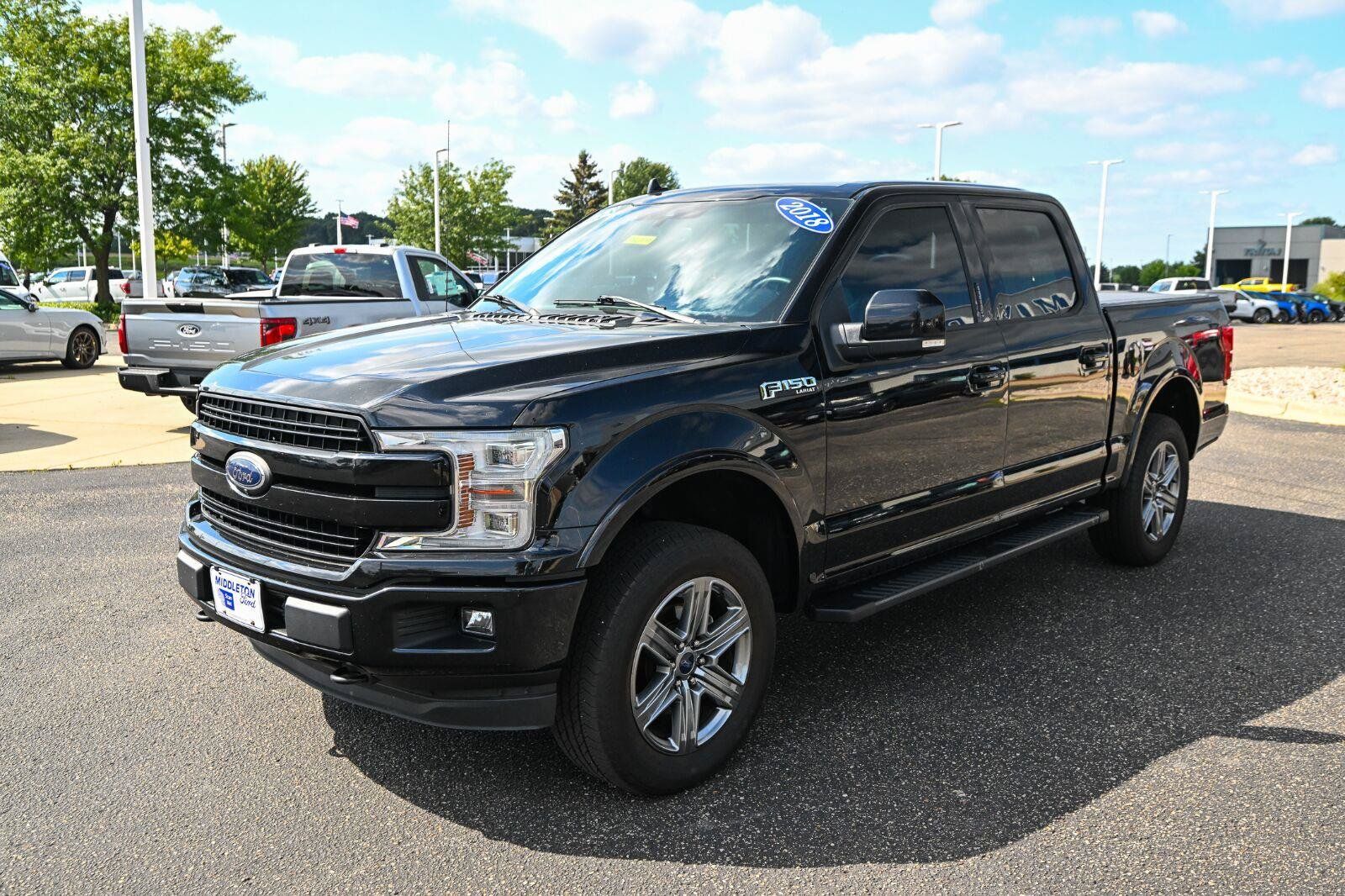 Certified 2018 Ford F150 Lariat w/ Equipment Group 502A Luxury AWD/4WD image 9