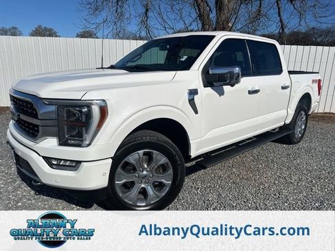 Used 2021 Ford F150 Platinum w/ Equipment Group 701A High image 1