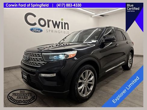 Certified 2020 Ford Explorer Limited AWD/4WD image 1