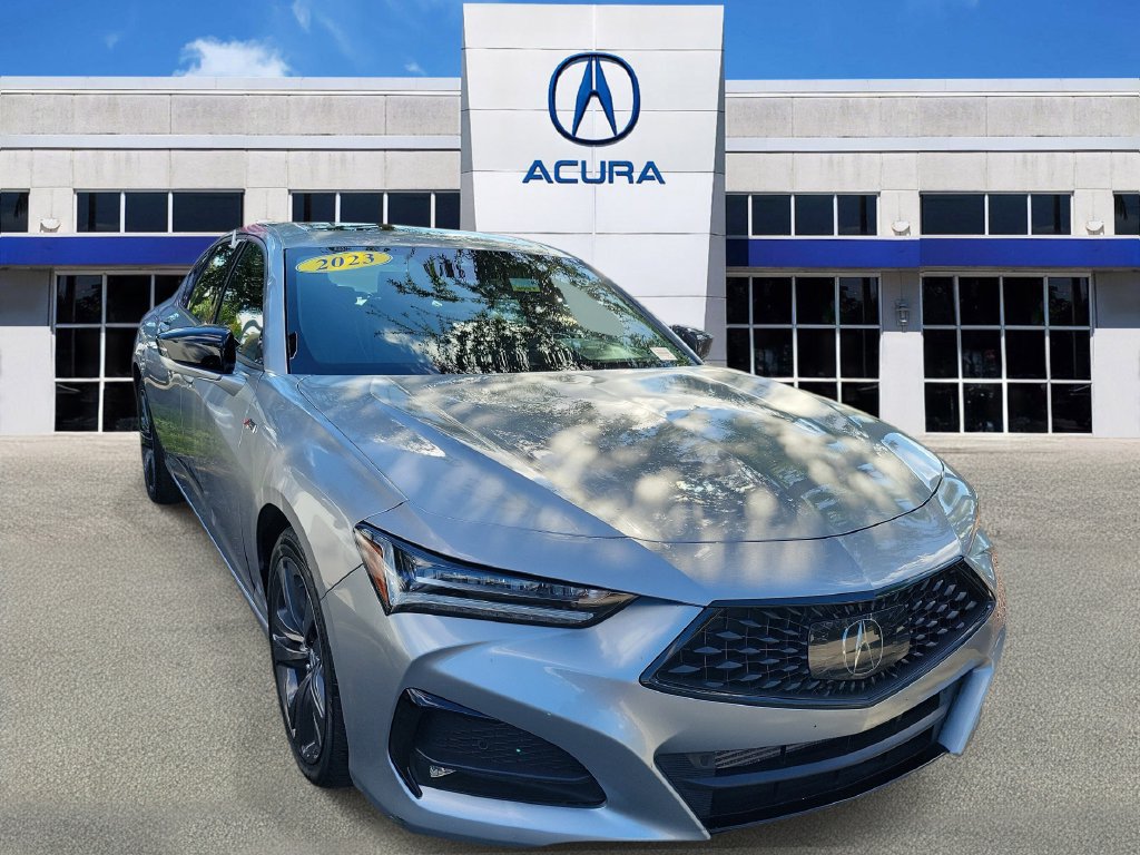 Used 2023 Acura TLX w/ A-SPEC Package AWD/4WD image 1