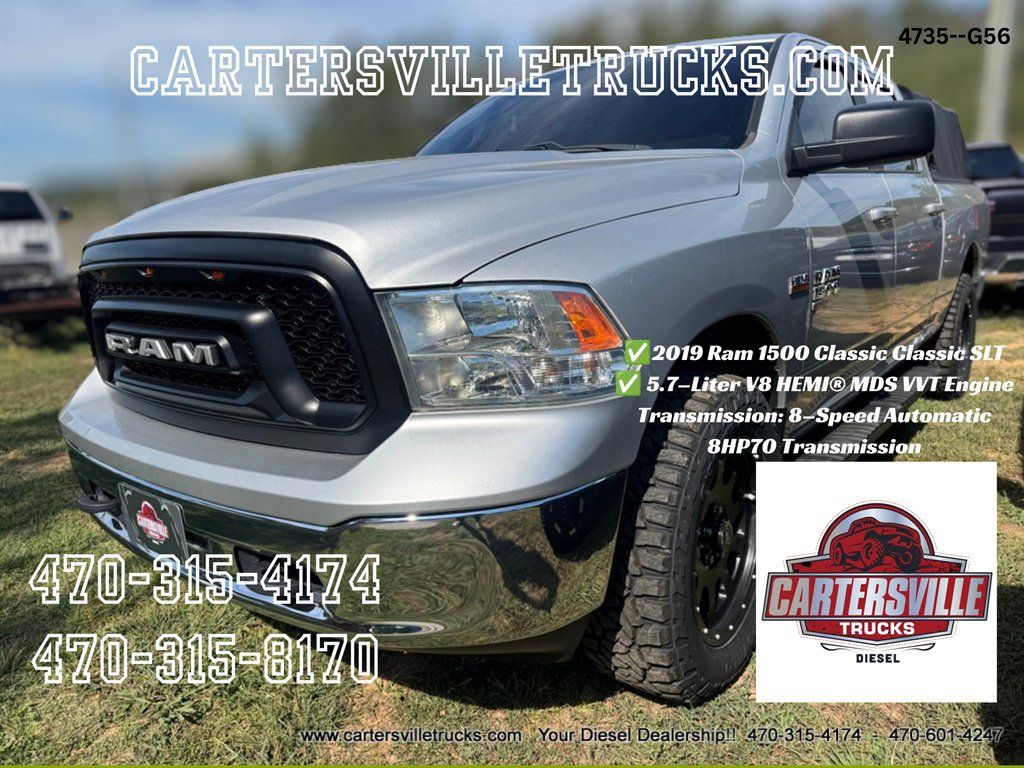 Used 2019 RAM 1500 Classic SLT AWD/4WD image 1