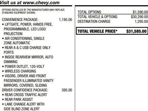 Certified 2024 Chevrolet TrailBlazer RS w/ Convenience Package AWD/4WD image 2
