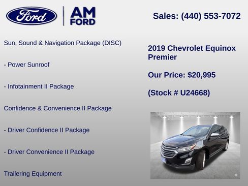 Used 2019 Chevrolet Equinox Premier FWD image 18