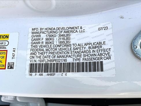 Used 2023 Honda Civic Sport image 33