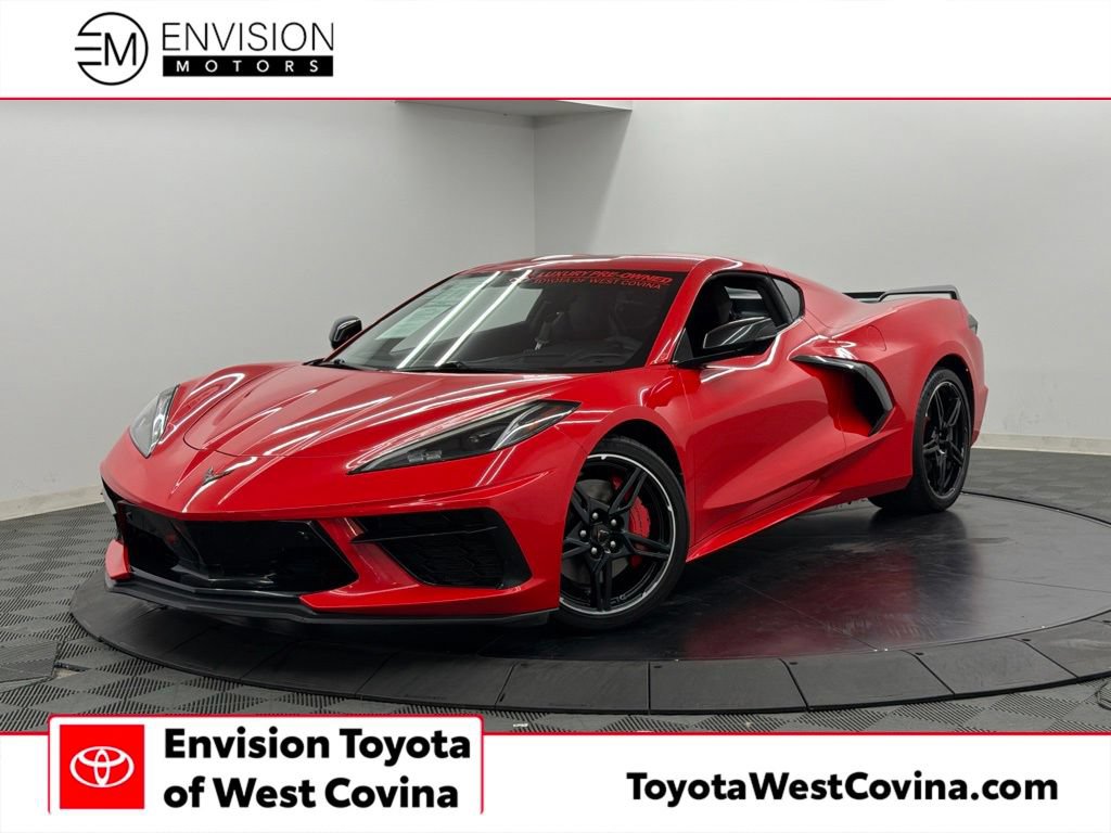 Used 2021 Chevrolet Corvette Stingray Premium Cpe w/ Z51 Performance Package RWD image 1