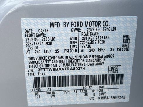 New 2026 Ford Maverick XL AWD/4WD image 35