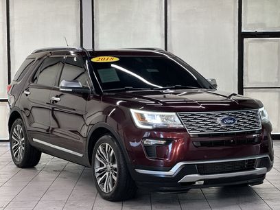 Used 2018 Ford Explorer Platinum