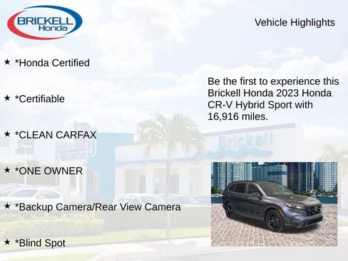 Certified 2023 Honda CR-V Sport image 9