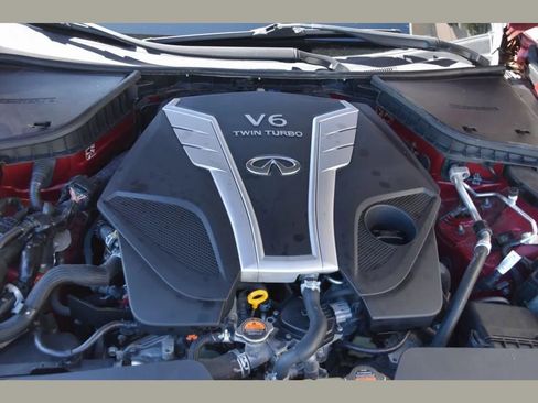 Used 2016 INFINITI Q50 Red Sport 400 image 24