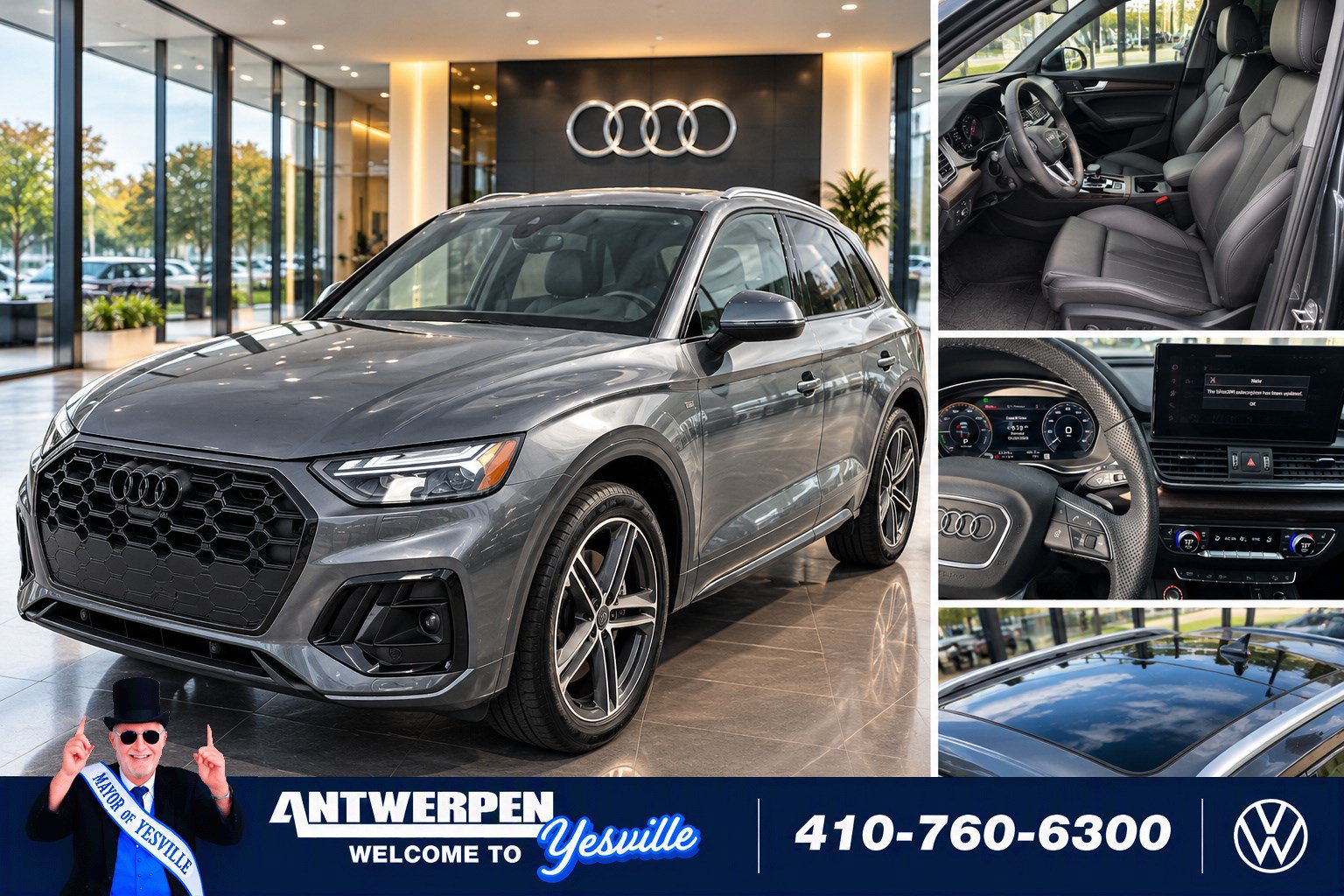 Used 2025 Audi Q5 e Premium Plus AWD/4WD image 1