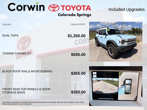 Used 2023 Ford Bronco Heritage Edition AWD/4WD image 4