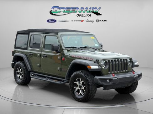 Used 2020 Jeep Wrangler Unlimited Rubicon w/ LED Lighting Group image 1