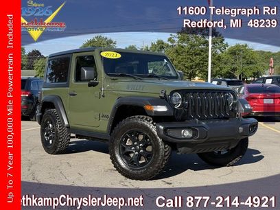 Certified 2021 Jeep Wrangler Willys