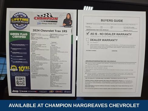 Used 2024 Chevrolet Trax RS w/ Driver Confidence Package FWD image 43