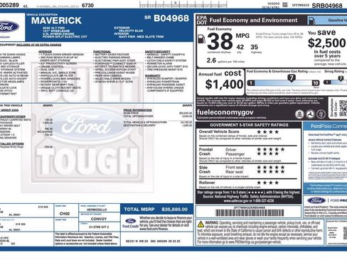 New 2025 Ford Maverick XLT w/ XLT Luxury Package image 4
