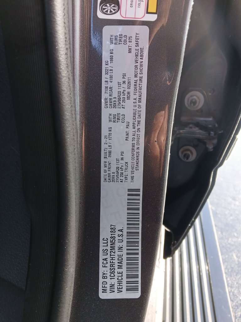 Used 2021 RAM 1500 Limited w/ Protection Group AWD/4WD image 29