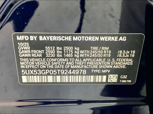 New 2026 BMW X3 xDrive30 w/ M Sport Package image 21