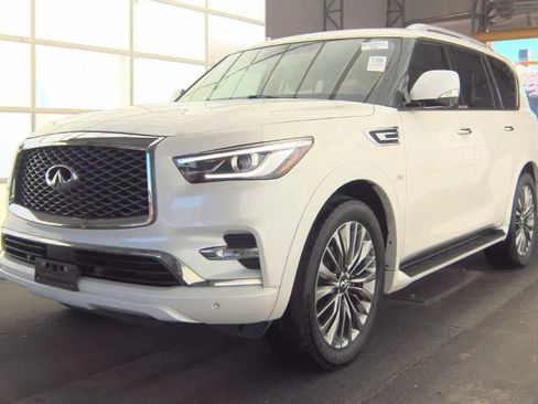 Used 2019 INFINITI QX80 Luxe w/ 22" Wheel Package RWD image 1