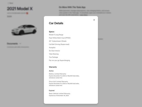 Used 2021 Tesla Model X Long Range image 2