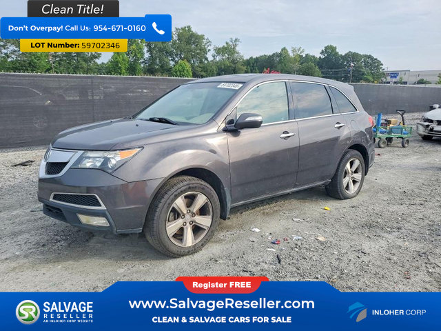 Used 2012 Acura MDX AWD/4WD image 1